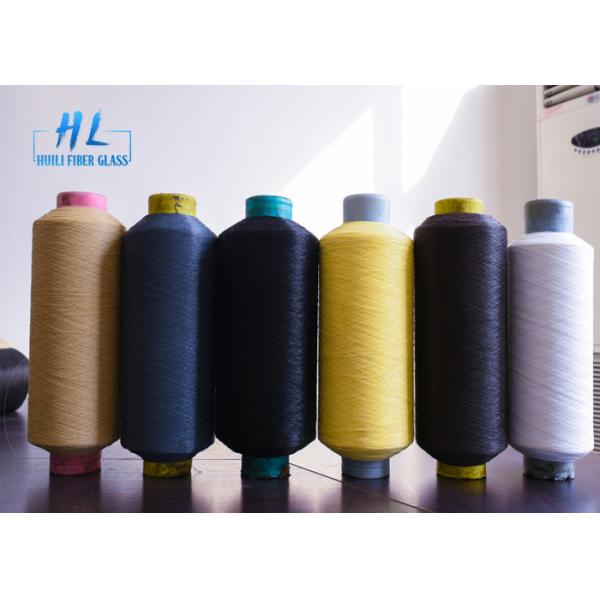 пряжа стеклоткани 0.25мм черная покрытая ПВК огнезамедлительная для сплетя экрана насекомого