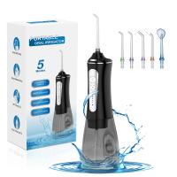 2500mAh Battery Powered Water Flosser for Travel , Large Tank Cordless Dental Irrigator