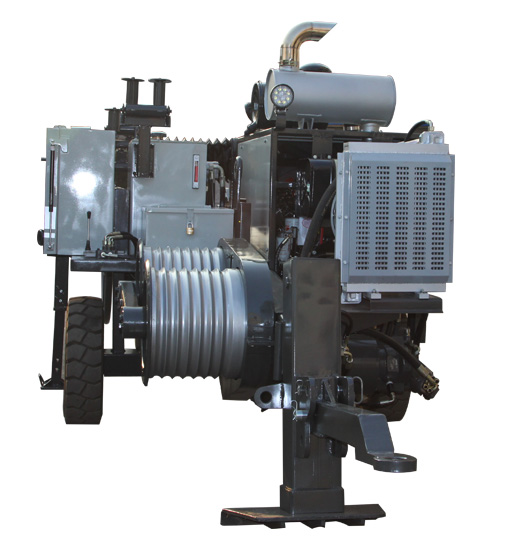 7 Slots Transmission Line Equipment Hydraulic Pullers Overhead Line Construction Cable