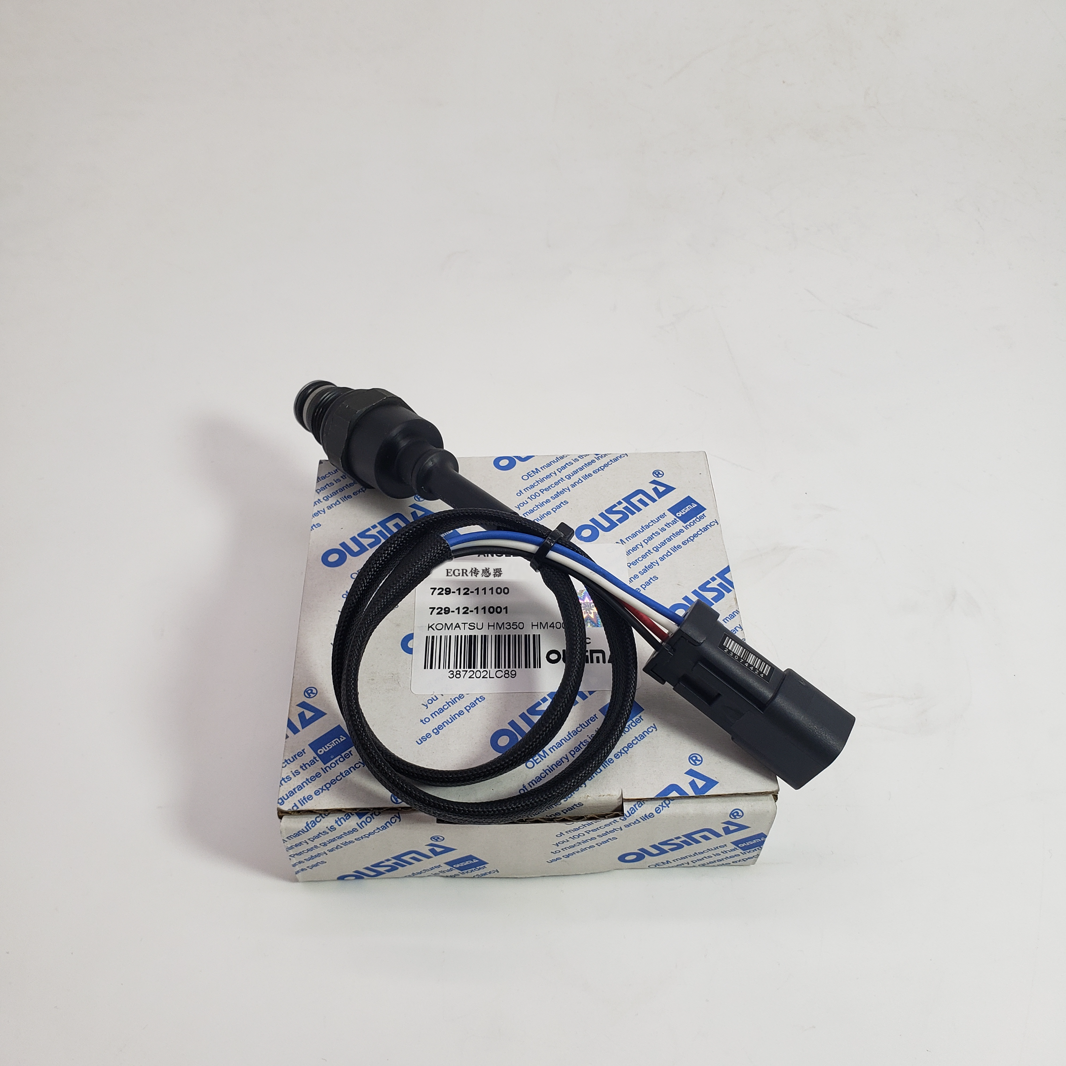 Excavator EGR Sensor  729-12-11100 729-12-11001 For KOMATSU HM350 HM400