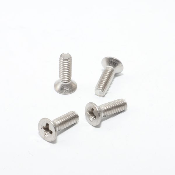 Ultra-Thin 1.5mm Galvanized Micro Screw with Slotted Flat End for Precision Electronics