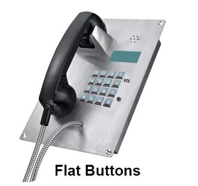 Vandal Resistant Hotline Telephone , Rugged Auto Dial Phones For Parking Lots