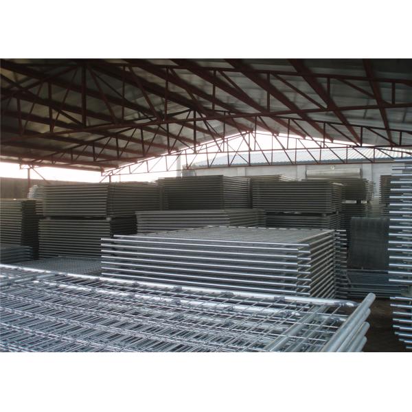 Durable Metal Construction Fence Rental , Chain Link Fence Construction
