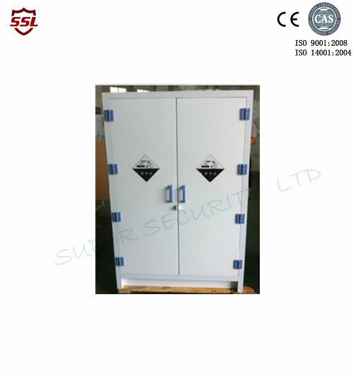 Laboratory Plastic Corrosive Storage Cabinet For Clean Room , 30 Gallon