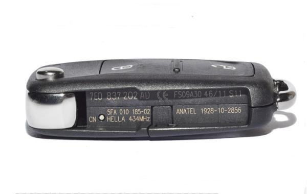 Volkswagen VW Polo Golf 2 Button Car Remote Key 7E0 837 202 AD ID 48