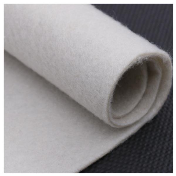 Projeto de construção de geotextil isolação de fibras curtas não tecidas 100 g/m2-800 g/m2
