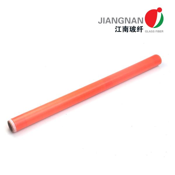 0.25mm 280g E - pano revestido acrílico alaranjado de vidro da fibra de vidro da tela da fibra de vidro