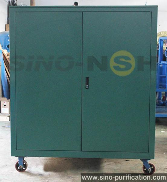 Tipo fechado purificador de óleo da isolação do vácuo da Dobro-fase da alta tensão 9000L/H de 100kW