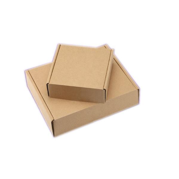 Three Layer 60*60*40cm Brown Aircraft Corrugated Mailing Box
