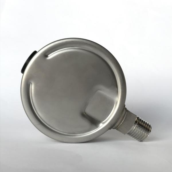 SS 316L 63mm Vacuum Pressure Gauge 1 Bar Bayonet Ring Pressure Gauge