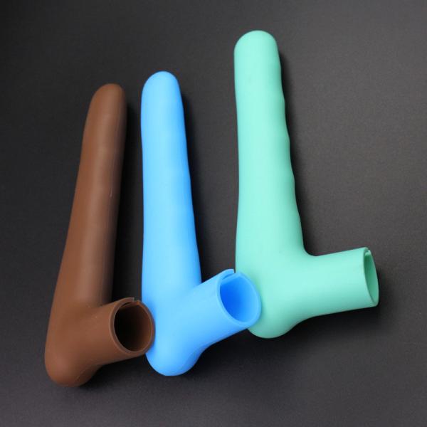 Nontoxic Protective Silicone Door Handle Covers Lightweight Multicolor