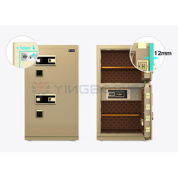 H1000mm Biometric Fingerprint Lock Safe Box For Office Security YB/N7-100D