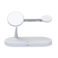 15w de charge magnétique sans fil 2w de lumière nocturne Abs Matériau alliage de zinc