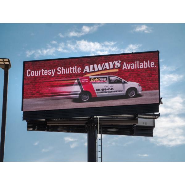 AC100-240V 50/60HZ Внешний светодиодный дисплей P6 P10 P16 Видео PBC RGB 256 * 128mm 320mm * 320mm