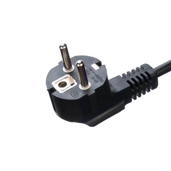 VDE Replacement Power Cord for Nail Drill 3500 K Open End Spring Power Cable PVC/Rubber Insulation