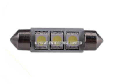 41MM Festoon 12V 3 LED License Plate Light Bulb Replacement 5050 SMD 360 Degree