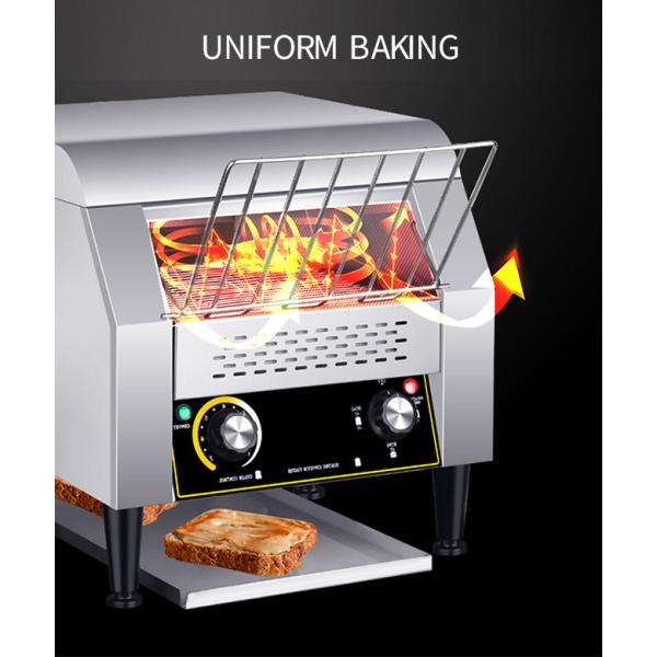 Небольшой продукт пекарни делая машиной регулируемый цепной транспортер хлеба скорости с различными влияниями выпечки