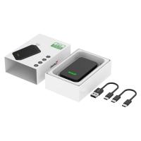 Connexion voiture 2 en 1 Android Auto Carplay câblé à l'adaptateur sans fil Dongle 2air