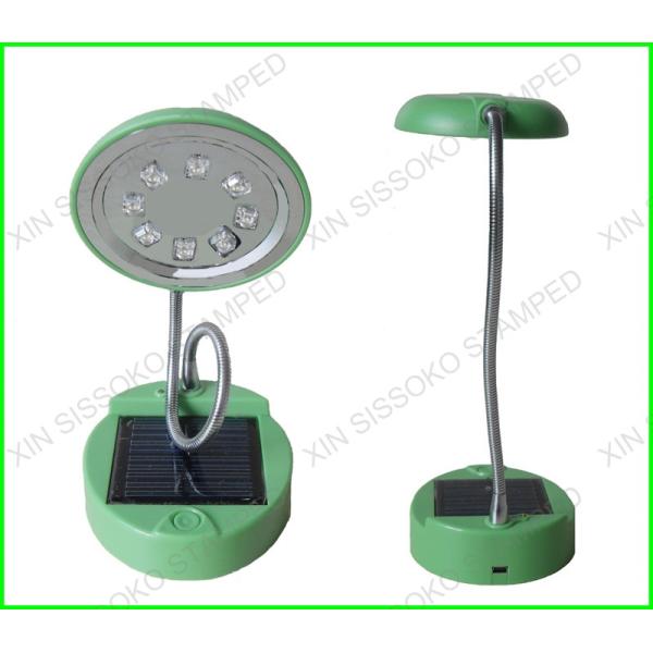 8LED solar desk lamp