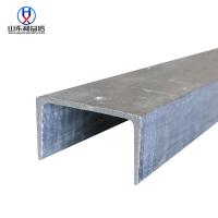 Carbone U profilé acier C canal acier dimensions du canal pour les cadres de bâtiment U 65x42 dimensions acier canal acier