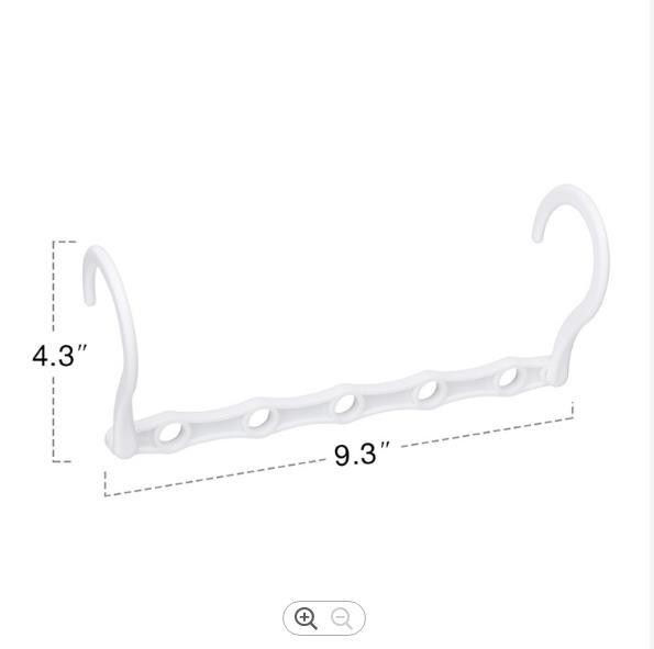 Plastic Closet Space Saving Wardrobe Clothing Magic Hangers Organizer for Cloths