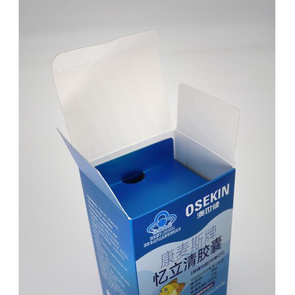 Оригинальная оптовая белая бумага фармацевтические таблетки медицинские изделия упаковка с логотипом