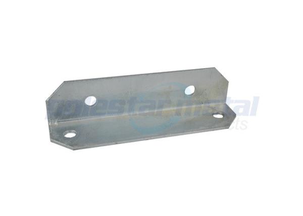 Hardware de aço chapeado zinco da construção, suportes de parede resistentes de 38mm