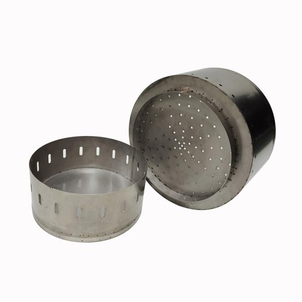 Factory Customized Diameter 13.5 Inches Round Stainless Steel Folding Portable Fire Pit/Patio Heater