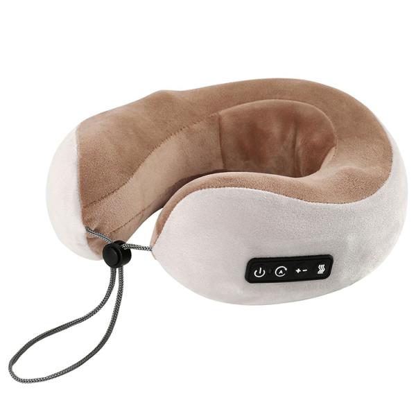Foldable Electric Neck Massager U-shaped Body Pillow with Memory Foam Padding and Support