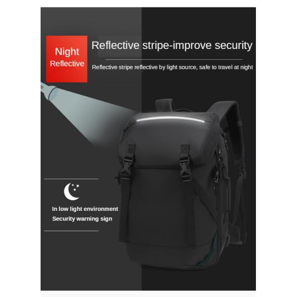 24L Multifunctional Oxford Softback Travel Fashion Backpack Water Resistant