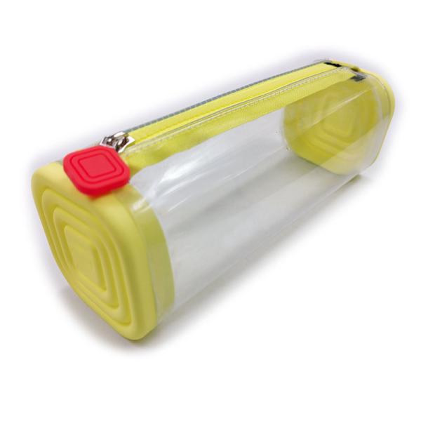 BPA FREE Силиконовый карандаш корпус большой вместимости офисные школьные канцелярские принадлежности организатор макияж сумка карандаш сумка для мальчиков девочек