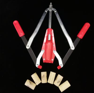 Manual Portuguese Double Lever Corker Adjustable Pole With Good Leverage