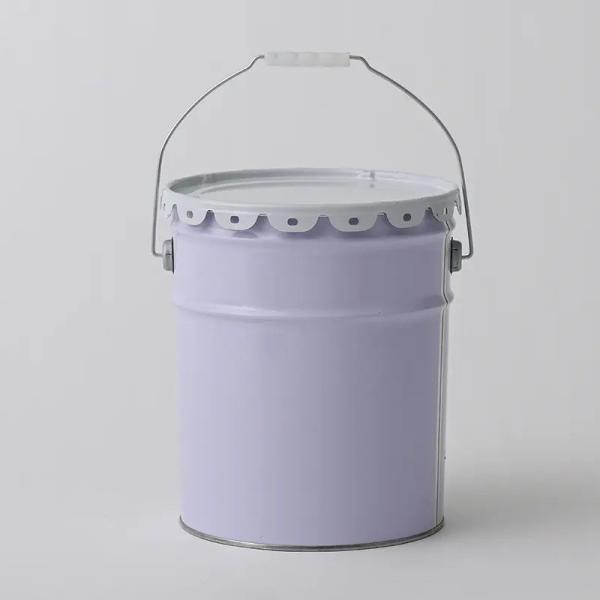 Rust Resistant Heavy Duty Iron 5 Gallon Steel Bucket With Lid Steel Handle