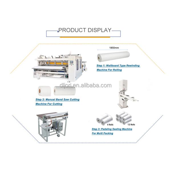 Small Invest Toilet Paper Making Machine Recycling Machinery For Sale