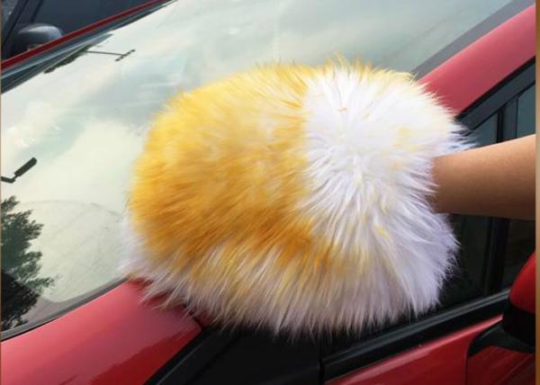 Do carro longo genuíno de lãs do Merino da luva da lavagem de carros da pele de carneiro luva de lavagem