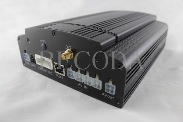4Ch HDD Mobile DVR Truck Monitoring Digital DVR Support Andriod / IOS 4-Camera Industry-Grade Integrating 3G, Wi-Fi,GPS