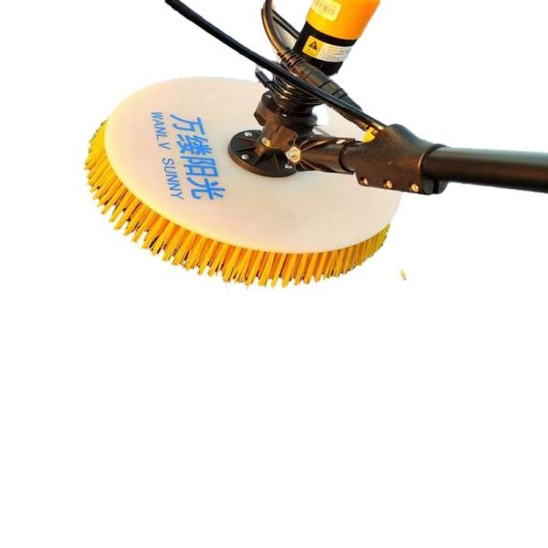 7.5 M Handle Backpack Battery Powered Rotary Brush for Cold Water Cleaning of Windows