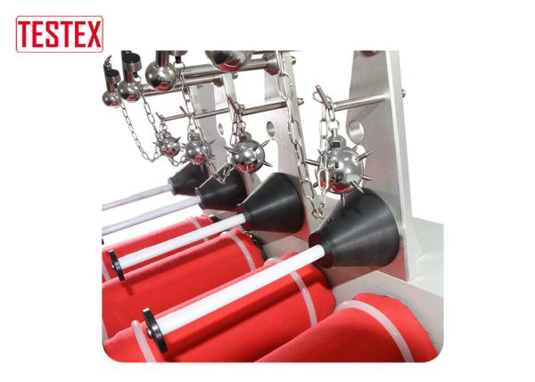 ICI Mace Snag Tester Abrasion And Pilling And Snag Testing Equipment With 4 Rotating Test Cylinders