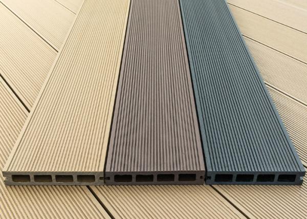 Wood Plastic Composite Eco-friendly Anti-UV Hollow And Solid  Decking Board