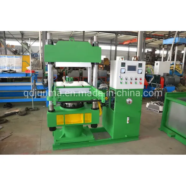 Automatic Grade 100 Ton Rubber Compression Molding Machine with 600X600 Plate Size for Car Gasket Production