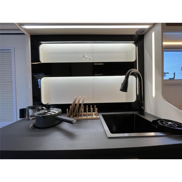 Campista 400AH 120L do curso rv de Sofa Bed Camper Caravan Trailer