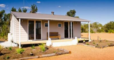 Steel Structure Modular Restroom Buildings Prefabricated Living Family Integrated