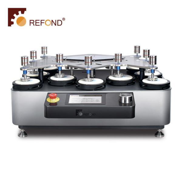 RF3169N One Touch Alignment REFOND Martindale Abrasion And Pilling Tester 9 Heads