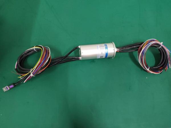 Multi Signals Hybrid Integrated Slip Ring Compact Slip Ring  440VAC 36 Circuits