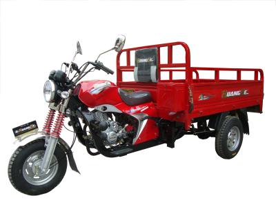 Motorized Fuel 3 Wheel Cargo Motorcycle , 150CC Cargo Tricycle With Glass Headlight