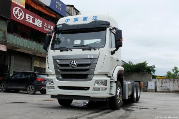 12 Forward Shift SinotruK Haohan J7G 4*2 6*4 CHG LNG Special Truck Traction Head