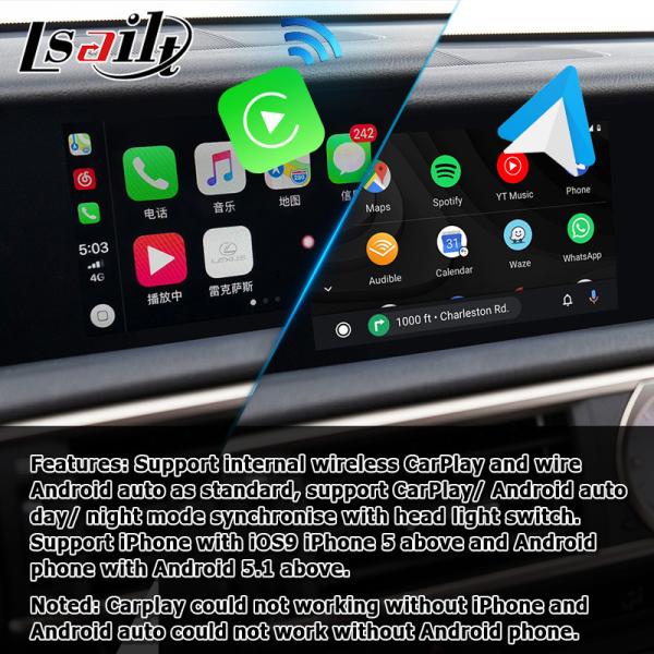 Навигации андроида интерфейса Lexus RC300 RC200t RC350 RCF автомобиль андроида видео- carplay
