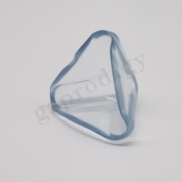 Nonslip PVC Clear Plastic Corner Protectors , Multifunctional Corner Safety Bumpers