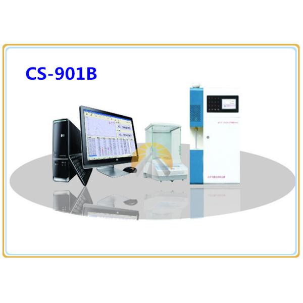 Professional Carbon Sulphur Analyser , Infrared Carbon Sulphur Determinator 901B