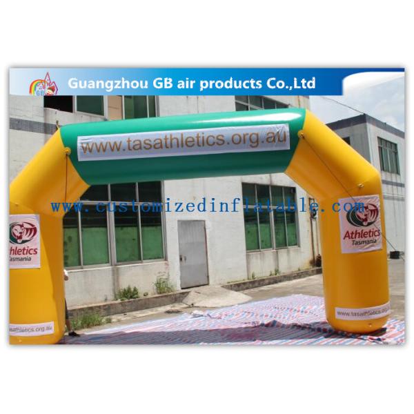 Outdoor Halloween Inflatable Archway Air Arch With Inflatable Advertising Signs